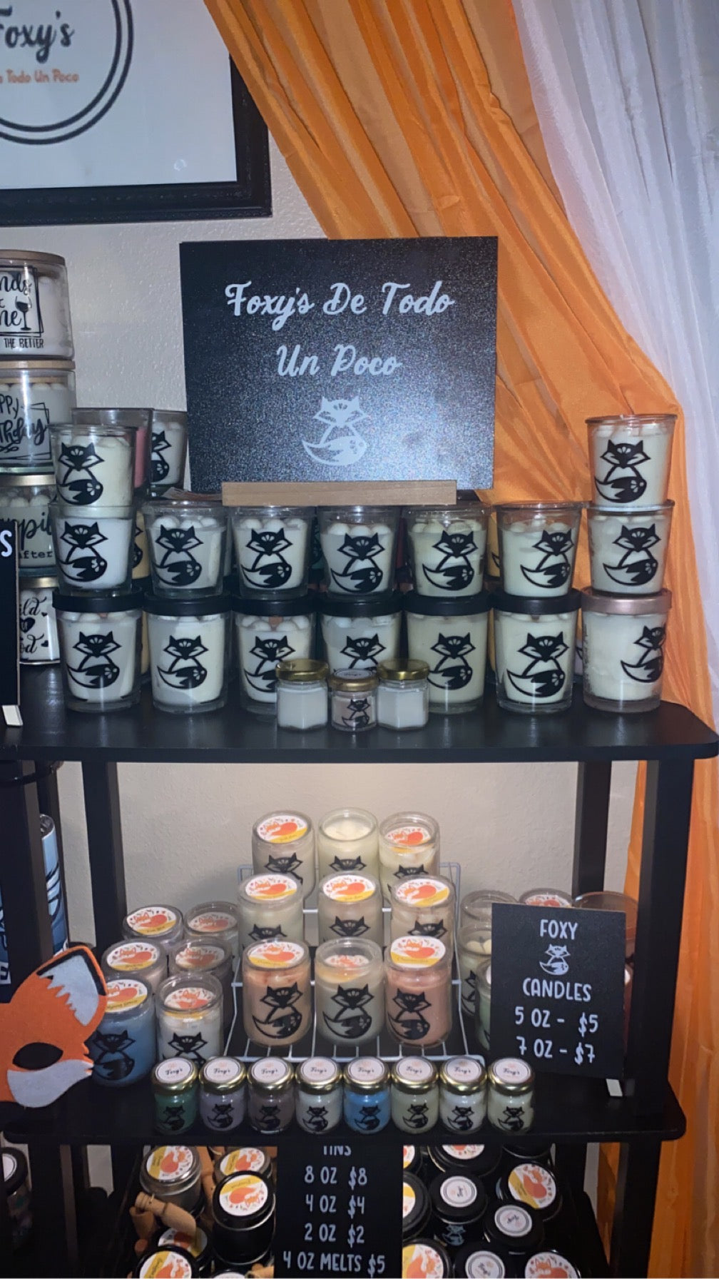 6oz/7oz/16oz Glass Jar Scented Candles w/Vinyl Print