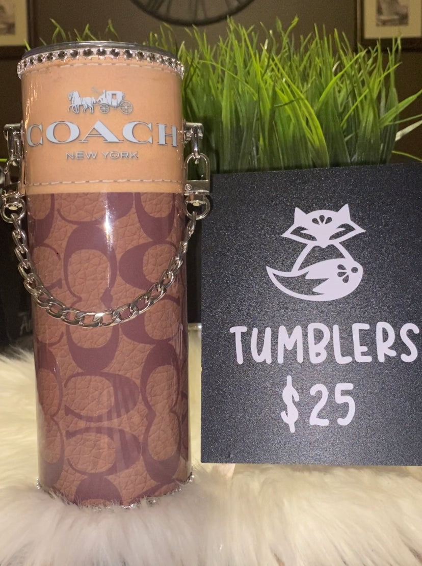 20oz Skinny Tumblers & 20oz Hookah Tumblers